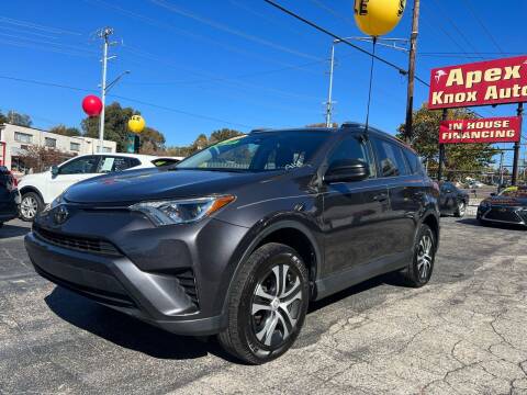2018 Toyota RAV4 for sale at Apex Knox Auto in Knoxville TN