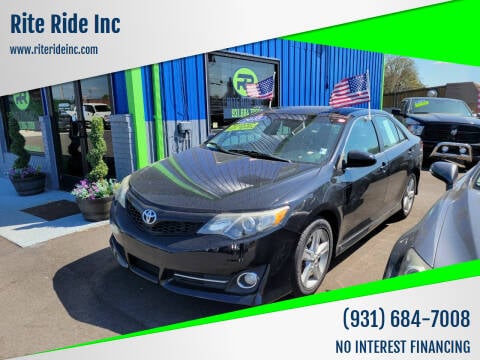 2013 Toyota Camry for sale at Rite Ride Inc 2 in Shelbyville TN