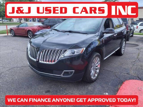 2013 Lincoln MKX for sale at J & J Used Cars inc in Wayne MI