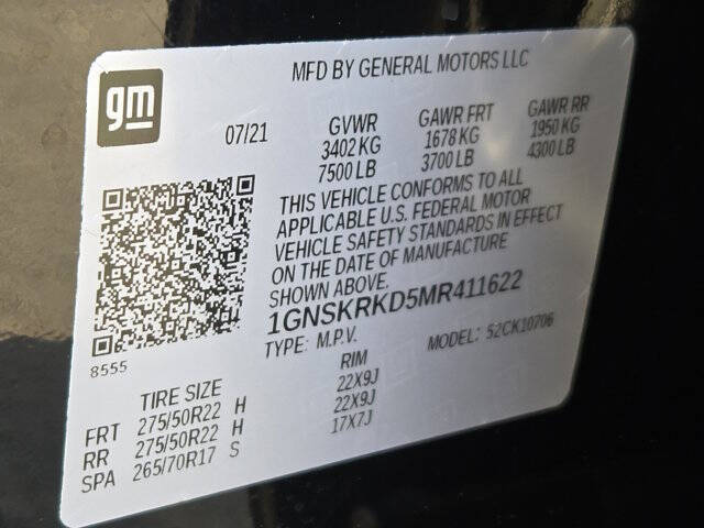 2021 Chevrolet Tahoe RST