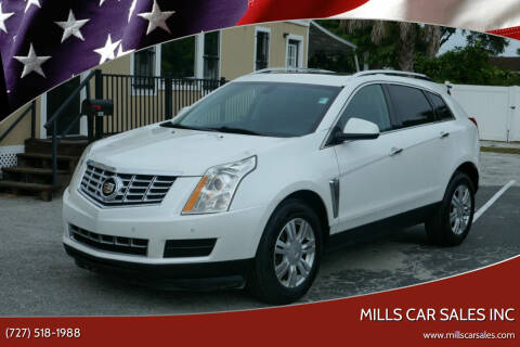 2016 Cadillac SRX for sale at MILLS CAR SALES INC in Clearwater FL