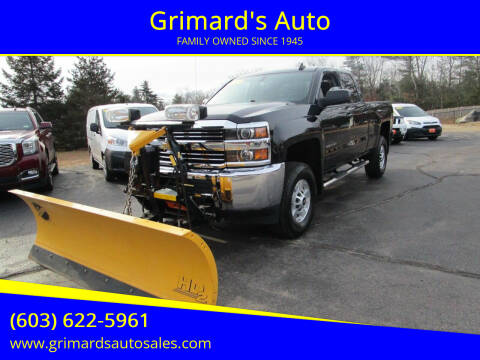 2015 Chevrolet Silverado 2500HD for sale at Grimard's Auto in Hooksett NH