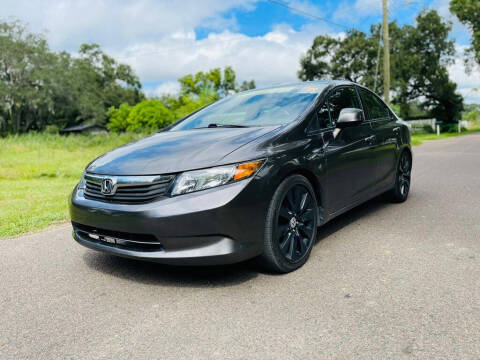 2012 Honda Civic for sale at Carnaval Auto Group LLC in Tampa FL