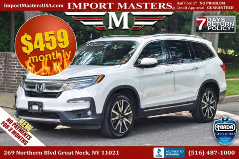 2021 Honda Pilot for sale at Import Masters in Great Neck NY