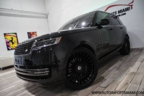 2023 Land Rover Range Rover for sale at AUTO IMPORTS MIAMI in Fort Lauderdale FL