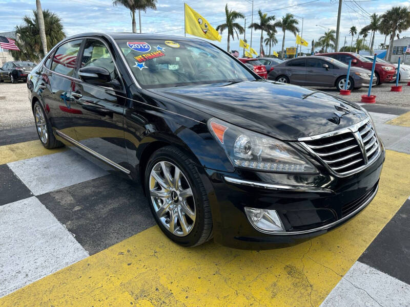 Used 2012 Hyundai Equus Signature with VIN KMHGH4JH2CU054217 for sale in Melbourne, FL