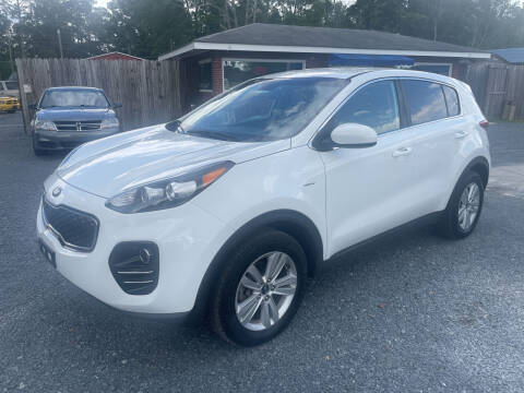 2017 Kia Sportage for sale at LAURINBURG AUTO SALES in Laurinburg NC