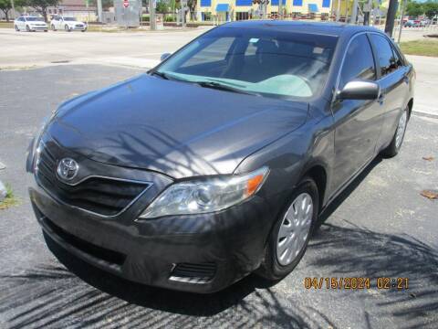 2011 Toyota Camry for sale at K & V AUTO SALES LLC in Hollywood FL