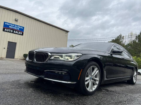 2016 BMW 7 Series for sale at United Global Imports LLC in Cumming GA