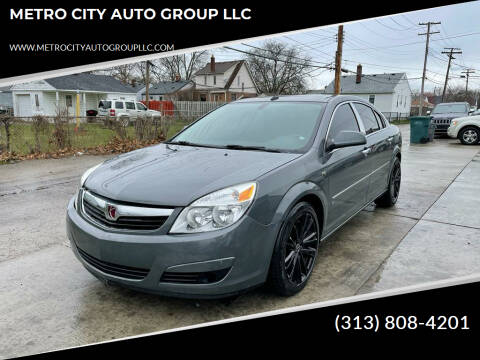 2007 Saturn Aura for sale at METRO CITY AUTO GROUP LLC in Lincoln Park MI