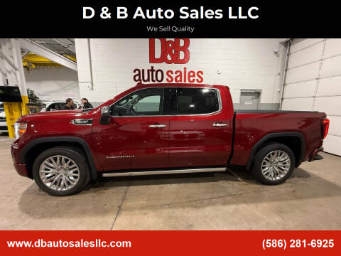 2019 GMC Sierra 1500 for sale at D & B Auto Sales LLC in Harrison Township MI