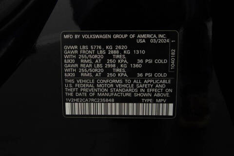 2024 Volkswagen Atlas Cross Sport SE 4Motion