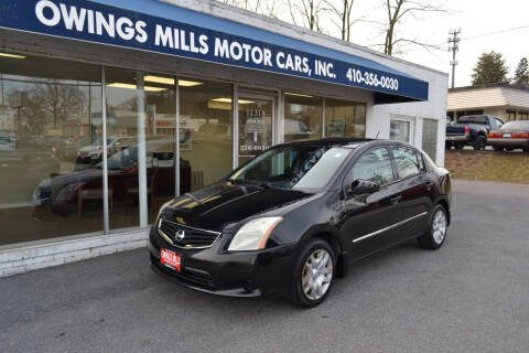 2010 Nissan Sentra for sale at Owings Mills Motor Cars in Owings Mills MD