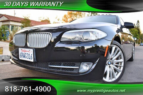 2011 BMW 5 Series for sale at Prestige Auto Sports Inc in North Hollywood CA