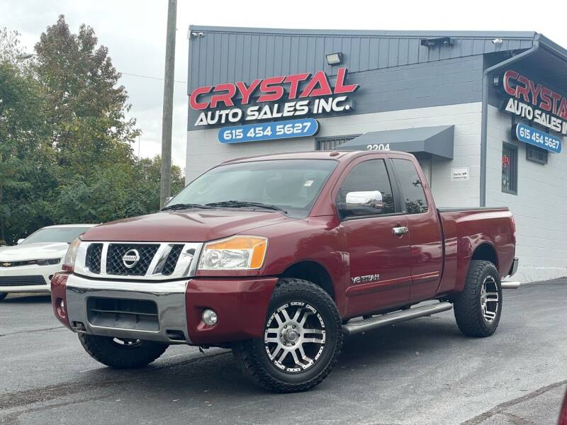 2013 Nissan Titan for sale at Crystal Auto Sales Inc in Nashville TN