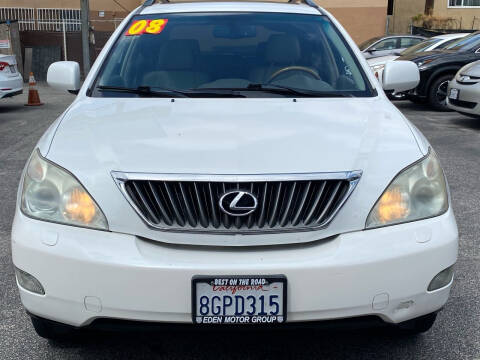 2008 Lexus RX 350 for sale at Eden Motor Group in Los Angeles CA