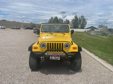 2003 Jeep Wrangler for sale at GILES & JOHNSON AUTOMART in Idaho Falls ID