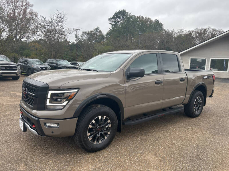 Used 2024 Nissan Titan PRO-4X with VIN 1N6AA1ED2RN110967 for sale in Natchez, MS