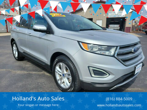 2015 Ford Edge for sale at Holland's Auto Sales in Harrisonville MO