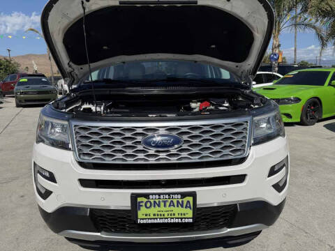 2017 Ford Explorer Platinum