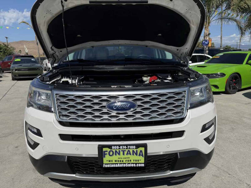 2017 Ford Explorer Platinum