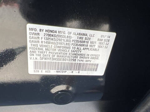 2014 Honda Pilot EX-L