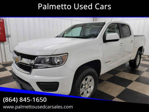 2017 Chevrolet Colorado for sale at Palmetto Used Cars in Piedmont SC