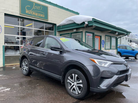 2018 Toyota RAV4 for sale at Jon's Auto in Marquette MI