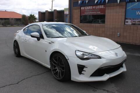 2017 Toyota 86 for sale at NV Cars 4 Less, Inc. in Las Vegas NV