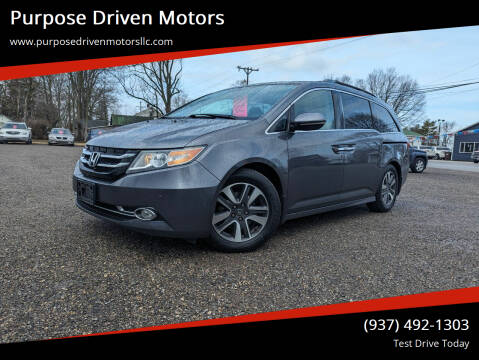 2014 Honda Odyssey for sale at Purpose Driven Motors in Sidney OH