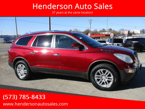 2009 Buick Enclave for sale at Henderson Auto Sales in Poplar Bluff MO