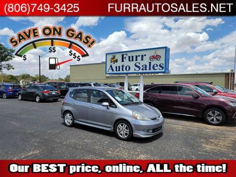 2008 Honda Fit for sale at FURR AUTO SALES in Lubbock TX