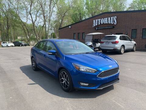 2018 Ford Focus for sale at Autohaus of Greensboro in Greensboro NC