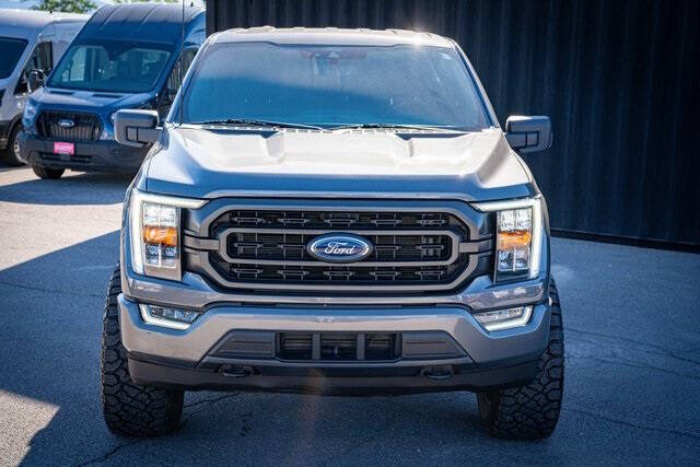 Used 2022 Ford F-150 XLT with VIN 1FTFW1E80NFB06269 for sale in Preston, ID