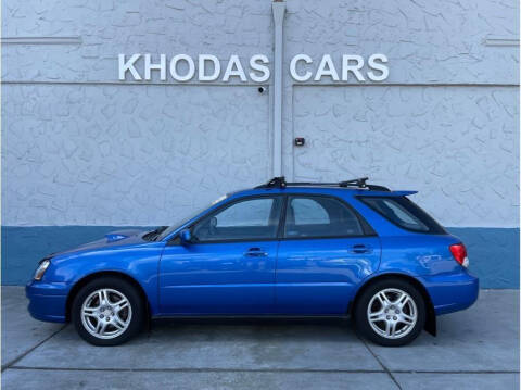 2004 Subaru Impreza for sale at Khodas Cars in Gilroy CA