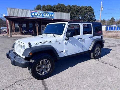 2018 Jeep Wrangler JK Unlimited for sale at Greenbrier Auto Sales in Greenbrier AR