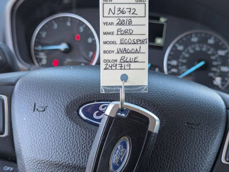 2018 Ford EcoSport SE