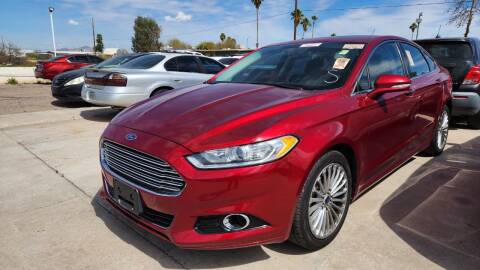 2014 Ford Fusion for sale at JJ's Adobe Auto Inc in Casa Grande AZ