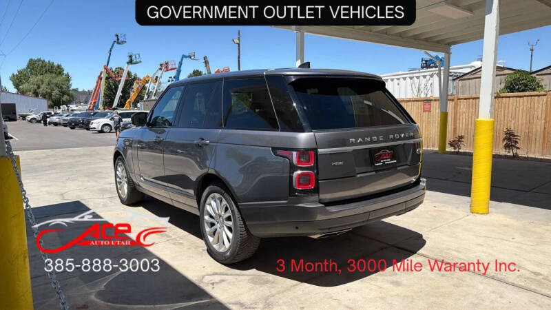 2019 Land Rover Range Rover HSE