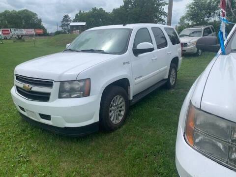2008 Chevrolet Tahoe for sale at Four Boys Motorsports in Wadena MN