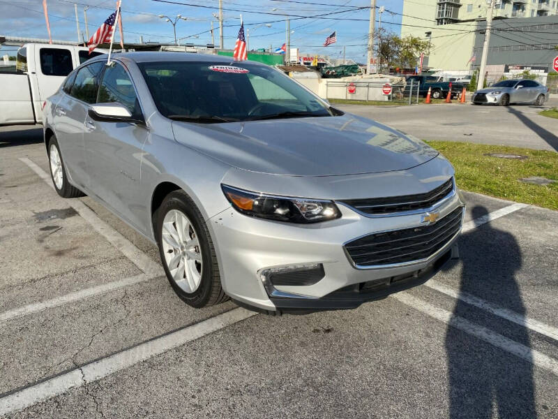 2018 Chevrolet Malibu for sale at MIAMI AUTO LIQUIDATORS in Miami FL