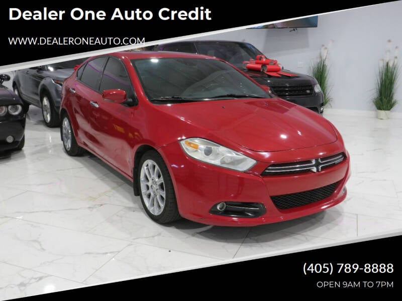 2013 Dodge Dart for sale at Dealer One Auto Credit in Oklahoma City OK