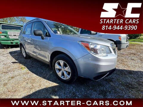 2016 Subaru Forester for sale at Starter Cars in Altoona PA