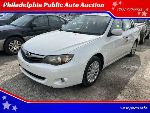 2010 Subaru Impreza for sale at Philadelphia Public Auto Auction in Philadelphia PA