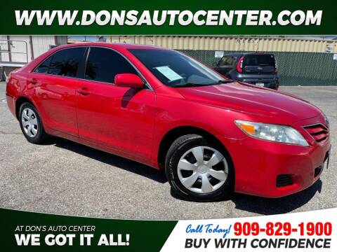 2011 Toyota Camry for sale at Dons Auto Center in Fontana CA