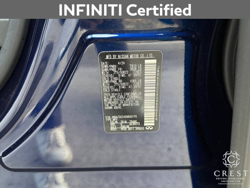 2025 Infiniti QX80 Autograph