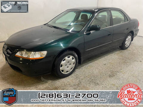 1998 Honda Accord for sale at Kal's Kars - CARS in Wadena MN