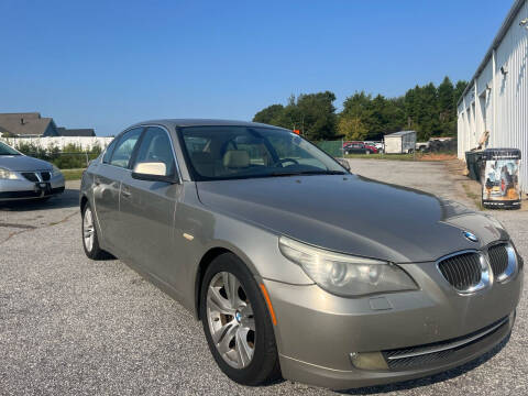 2010 BMW 5 Series for sale at UpCountry Motors in Taylors SC