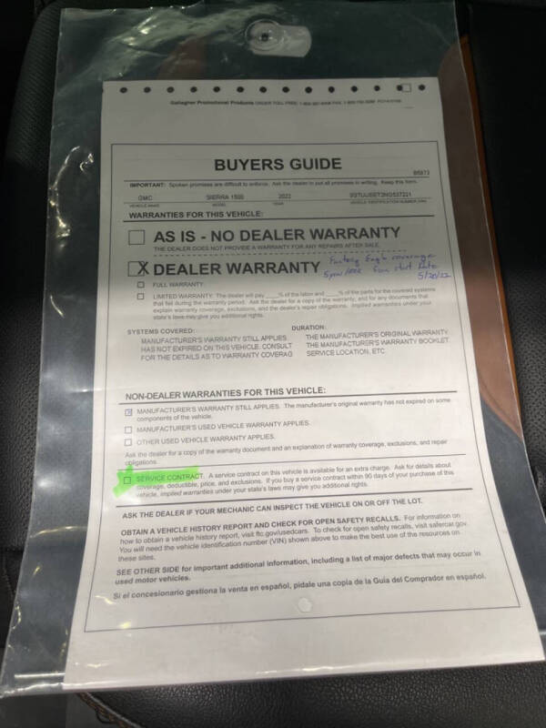 2022 GMC Sierra 1500