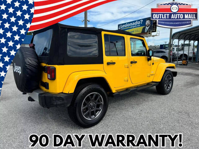 2015 Jeep Wrangler Unlimited for sale at Outlet Auto Mall in Okeechobee, FL